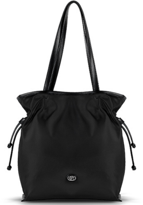 에스콰이아 여성 나일론 숄더백 EIFSHB601BK