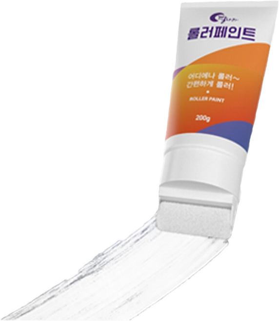 달나라 롤러 페 인트 노루페인트 롤러붓 로라붓 셀프페인팅, 크림화이트, 200ml, 1개