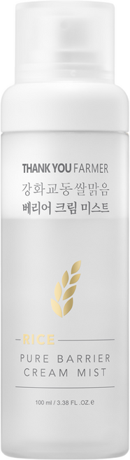 땡큐파머 강화 교동쌀 맑음 베리어 크림 미스트, 1개, 100ml