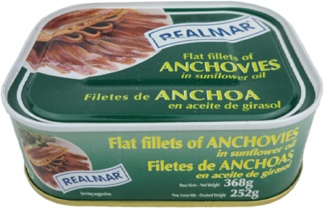 레알마르 프래트 필래츠 오브 앤초비, 368g, 1개