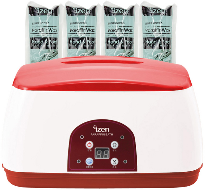 젠텍 아이젠 파라핀베스 PS-100 (본체+왁스 4개+커버(손발-각1개)+비닐팩 60매](온도조절), 1개