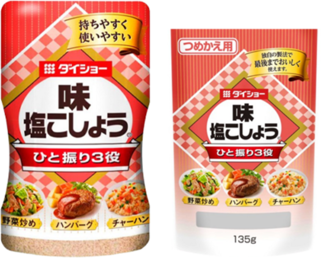 dichotomy 일본직구 다이쇼 맛과 소금 후추(리필용) 135g x 10p, 10개