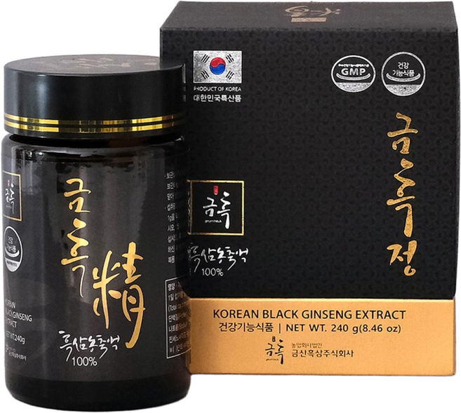 금흑 금흑정 흑삼 농축액, 240g, 1개