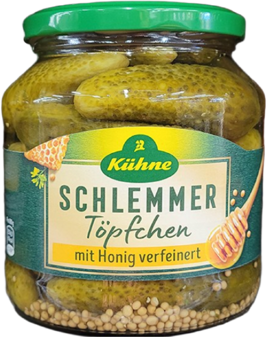 퀴네 슬램머퇴프첸 단맛 피클, 530g, 1개