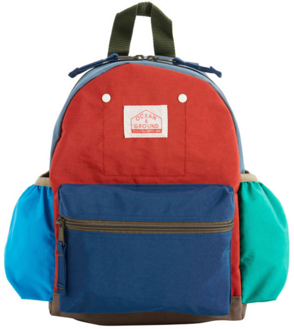 오션앤그라운드 DAYPACK CRAZY 나일론 백팩 컬러 라이트퍼플 버건디 에메랄드그린 S M L