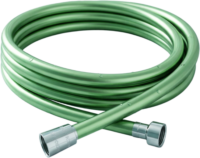 윈클로 물때방지 튜브형 샤워호스, 그린, 180cm