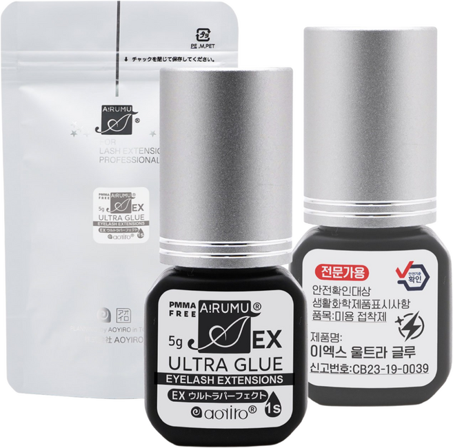 미키리키 EX 울트라 글루 고속번개 급 고속경화 빠른속도 전문가용 MMA프리 1초, 1개, 이엑스 울트라 퍼펙트 글루 5g