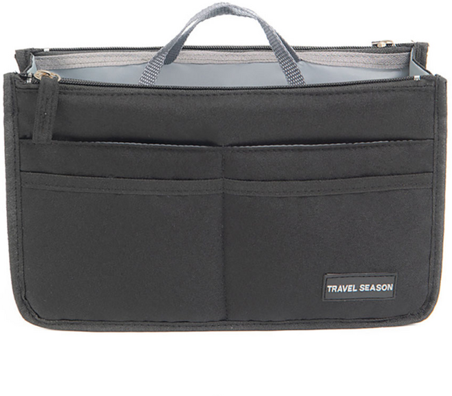 옥스포드 대형 지퍼 이너백 백인백 정리백 가방 화장품 파우치