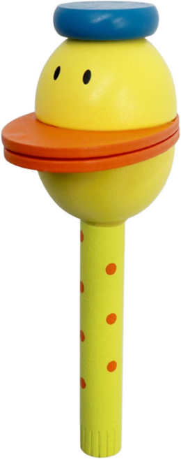 (다르담) 오리 캐스터 네츠 유아 음악 악기, 1개