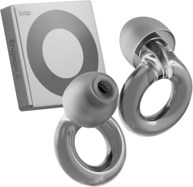 Loop 룹 이어플러그 인게이지 2 층간소음 소음감소 귀마개, 1개, 더스크