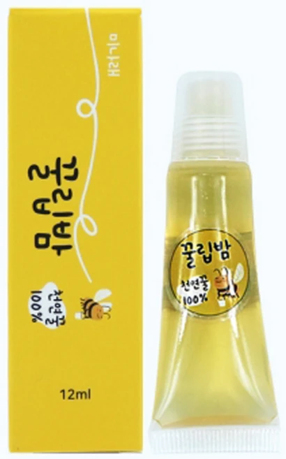 미나래 수제 립밤 갈라진입술/영향공급/ 립케어 입술보호제 천연 100% 유아립밤 꿀립밤 12mlx1.2 4 10, 1개, 꿀 립밤, 12ml - 쿠팡