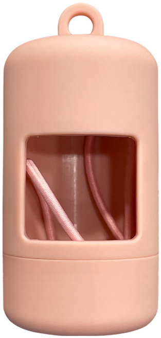 블랭크도그 반려견 풉백 케이스 배변봉투, 살몬 핑크, 1개입, 1개