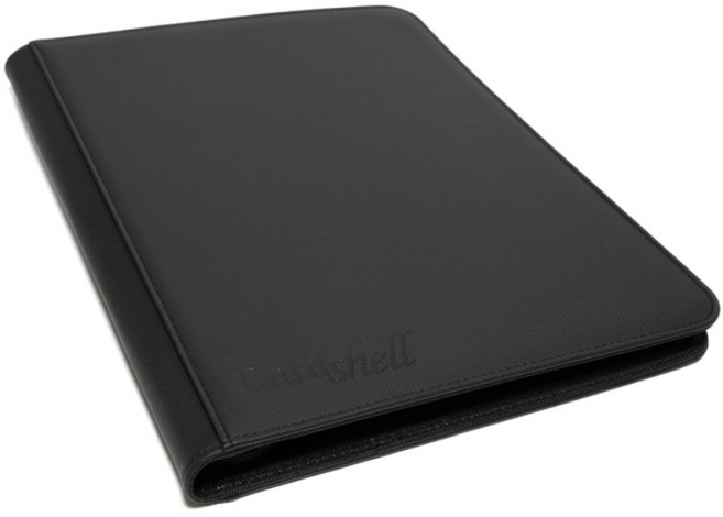 카드쉘 포카 바인더 앨범 탑로더 9포켓 1개, 블랙