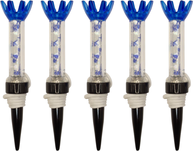 볼벤 자석 골프티 마그네틱 자석티 골프티꽂이, 5개, 블루