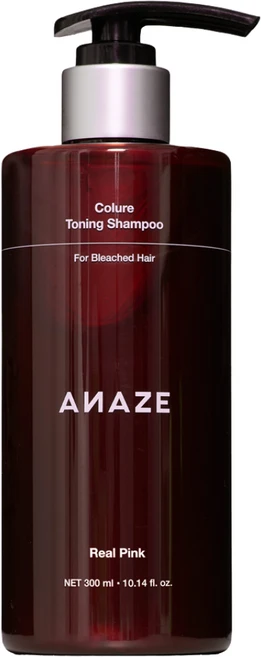 [어네이즈] 컬루어 리얼 핑크 토닝 샴푸 T04, 300ml, 1개 - 쿠팡