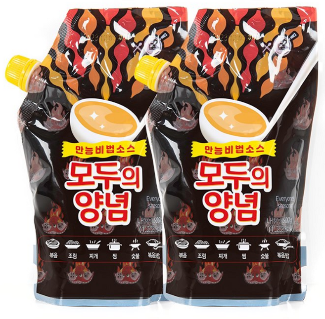 엑스쿡 모두의 양념, 500g, 2개
