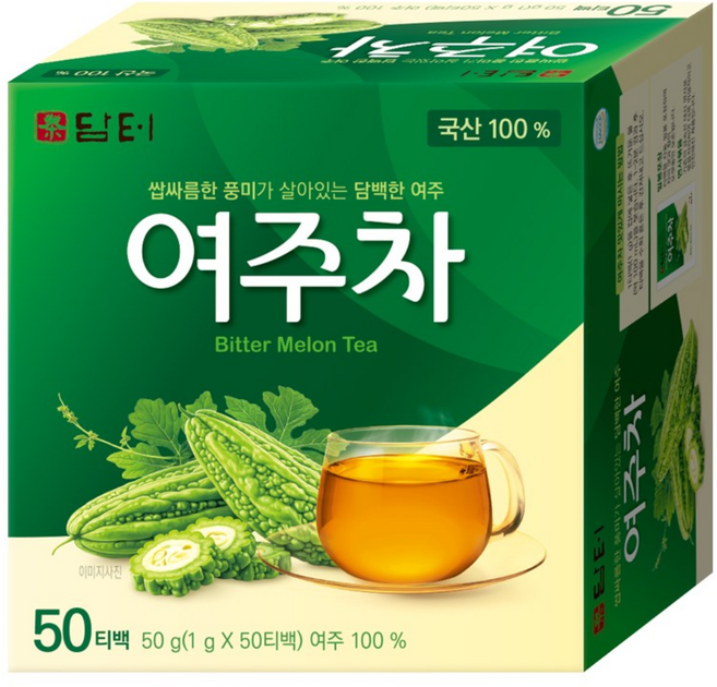 담터 여주차, 1개, 50개입