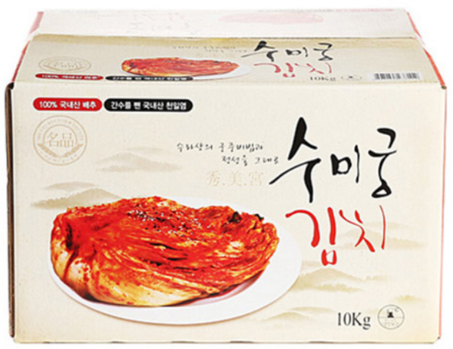 솔밭골푸드 수미궁김치 솔밭골, 10kg, 1개