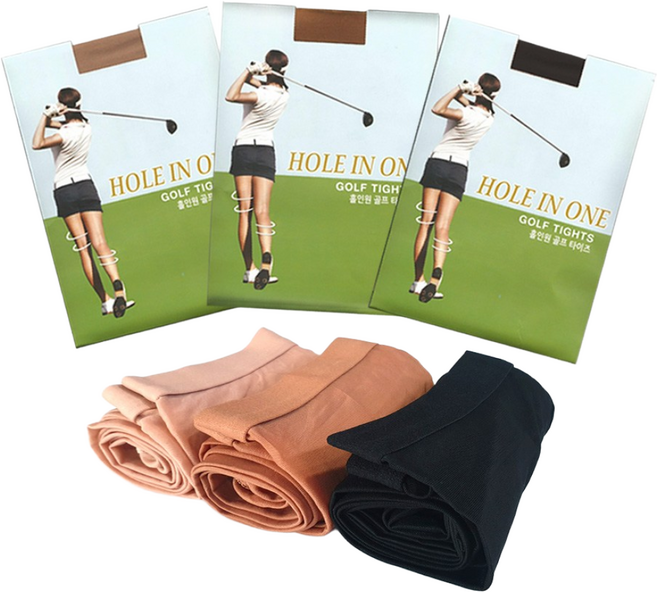TS스포츠 국산 홀인원 골프타이즈 골프스타킹 골프레깅스 골프양말, 스킨, 1개