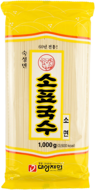 대양제면 소면, 1kg, 15개