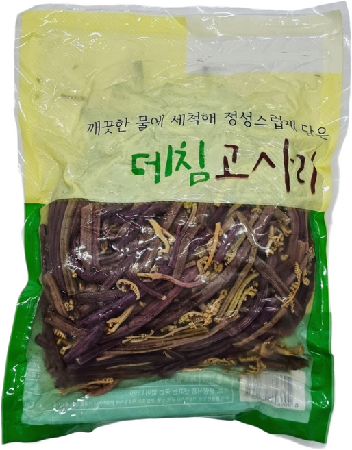 삶은 고사리 데침 고사리 (수입산), 1개, 1kg