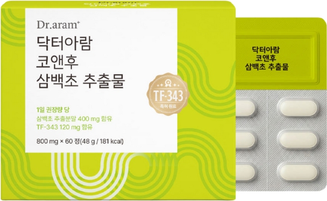닥터아람 코앤후 삼백초 추출물, 1개, 48g