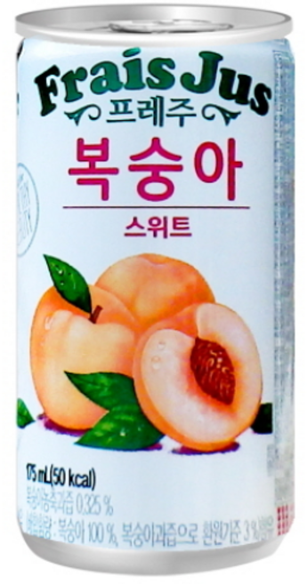 일화 프레주 스위트 복숭아, 240ml, 30개