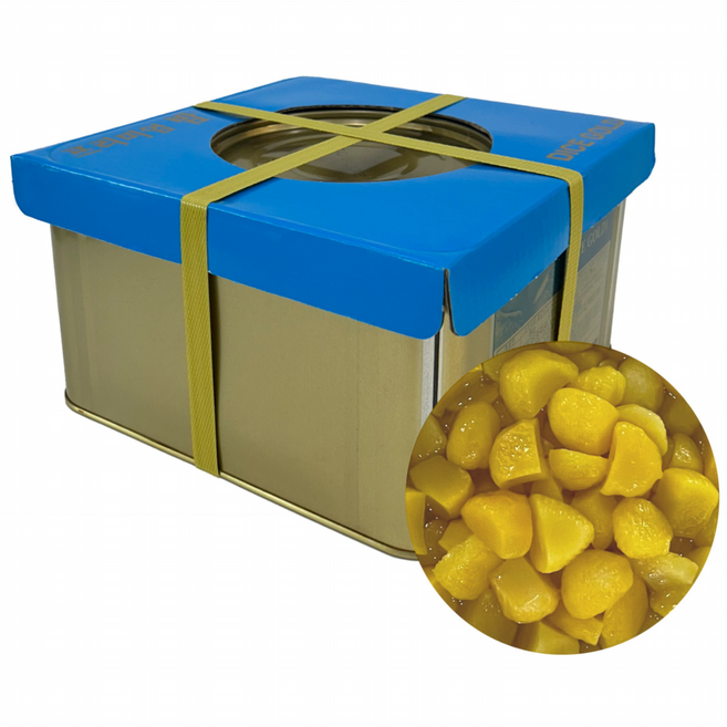 프리미엄 밤다이스 떡용 7.5kg 밤통조림 조각밤, 1개