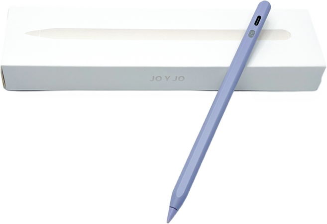 조이조 아이패드 펜슬 iPad 호환용 무선 C타입 충전 지원, 1개, 라벤더