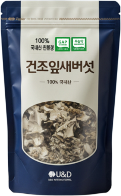 100%국내산 친환경 무농약 GAP인증 건조잎새버섯 안심지퍼백포장 50g 저온살균 200g 주문시 최대할인, 1개