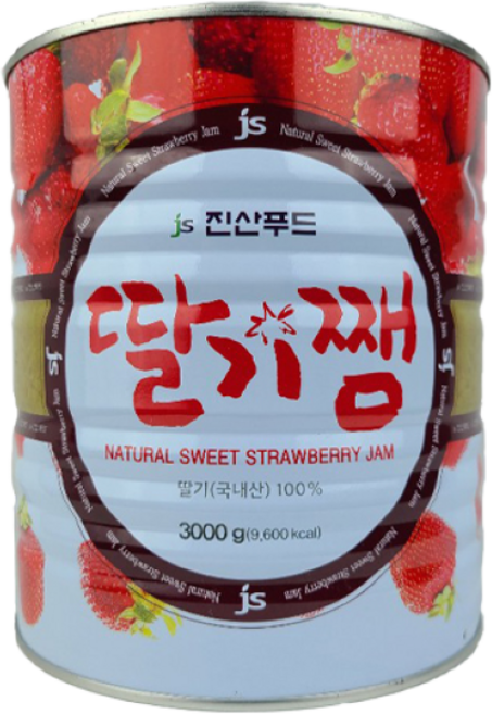 딸기쨈3kg, 3kg, 1개