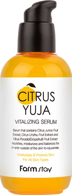 팜스테이 시트러스 유자 바이탈라이징 세럼, 5개, 100ml - 쿠팡