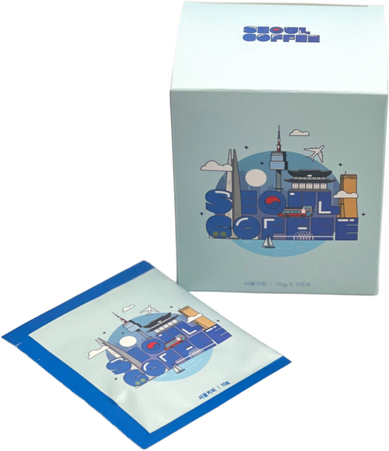 CSCC 서울커피 드립백 아이스 드립백, 1박스, 10개입, 10g