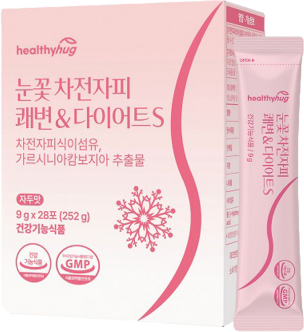 눈꽃 차전자피 쾌변 & 다이어트 S, 28회분, 4개