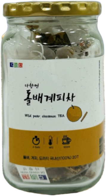 [다향연] 돌배계피차 20티백