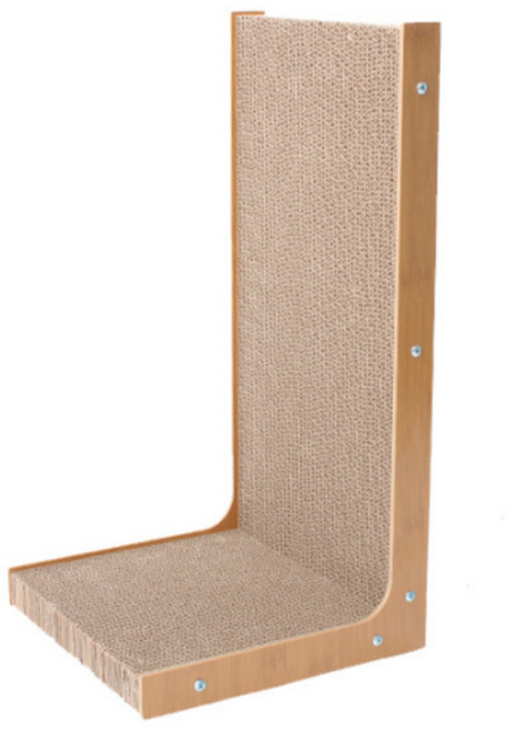 딩동펫 고양이 공놀이 월 수직 스크래쳐 소형, 혼합색상, 1개