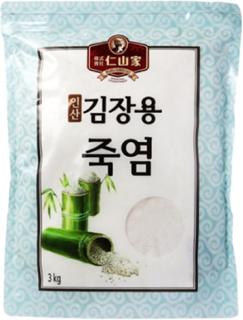 인산가 1회 김장용죽염 3kg (사은품) 건빵+천마차+커피믹스, 1개