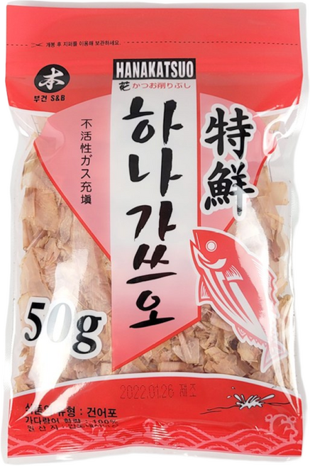해물총각 하나 가쓰오부시 50g, 1개