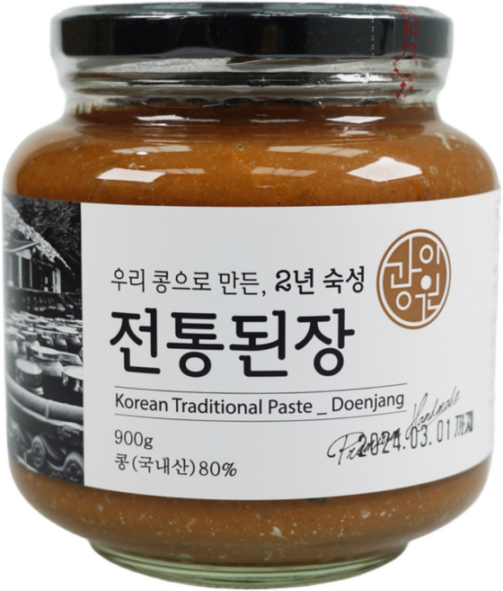 광이원 우리콩으로 만든 전통된장, 900g, 1개