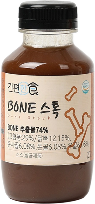 [간편한식] B0NE 스톡 350g, 1개
