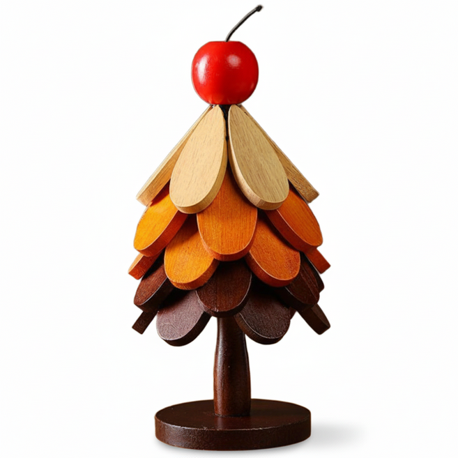 Sevalo 트리 냄비받침 캠핑 냄비받침대 원목 우드 나무받침 냄비 받침대 5개, 1세트, 사과