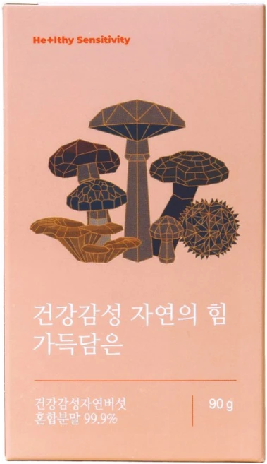 건강감성 자연의힘 가득담은 국내산 프리미엄 8종 버섯분말 90g 면역관리 유아 임산부 환자 영양식, 1개 - 쿠팡