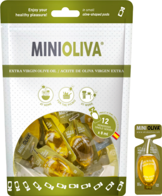 야미나라 미니올리바 엑스트라버진 올리브 일회용 캡슐용, 1개, 96ml