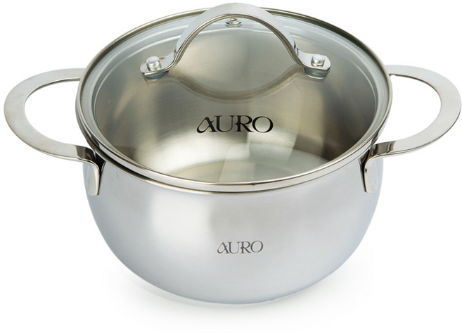 아우로 통5중 304스텐 IH 인덕션 하이라이트 무연마제 양수 볶음 냄비, 1개, 양수냄비, 16cm