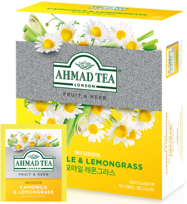 아마드티 캐모마일 레몬그라스 허브차, 1.5g, 100개입, 1개