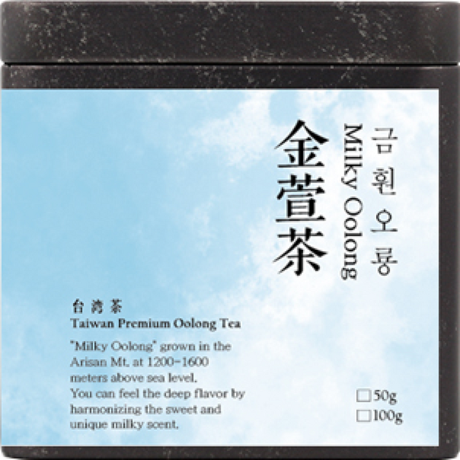 대만 우롱차 금훤오룡 50g, 1개, 1개입