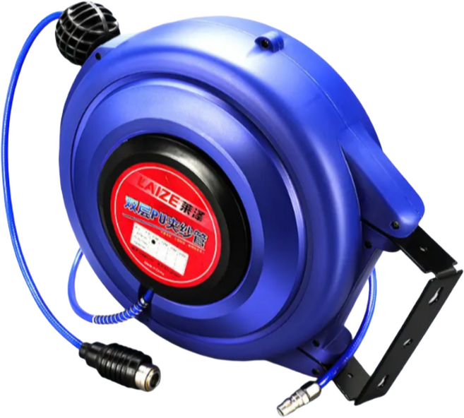 LAIZE 에어릴 콤프레샤 호스 에어호스릴 12MM RA815, 1개