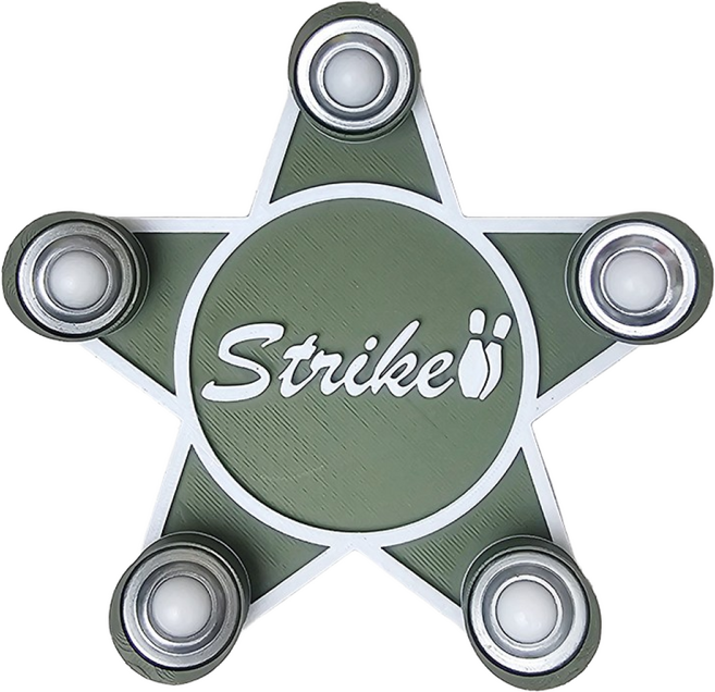 Star 로테이션 볼컵 볼링공 회전 받침대 스피너 볼링용품, Strike, 1개