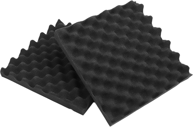 계란판방음재 흡음 방음 소음 소리 감소 연습실 방음시설 흡음 보드, 500X500X25(접착), 4개