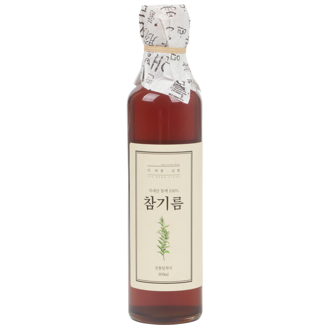 더바른상회 국산 전통 참기름 300ml, 1개